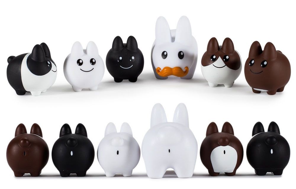 Kidrobot releases their vinyl "Labbit with Littons" pack